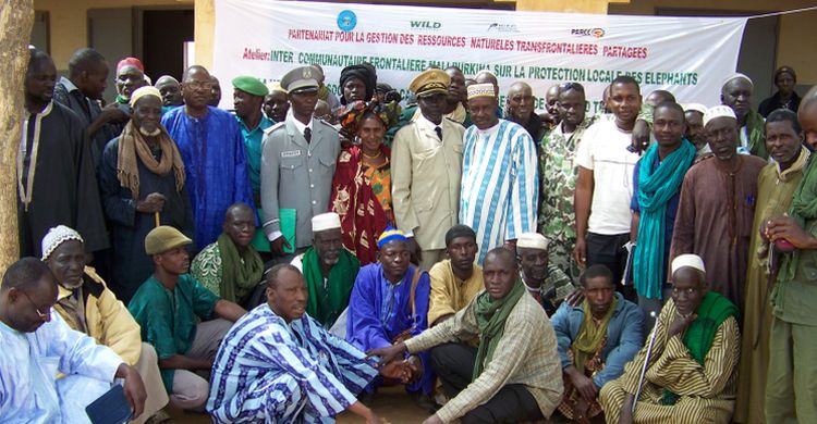 Participants of the trans-border elephant meeting © The WILD Foundation